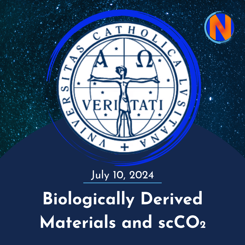Biologically Derived Materials and scCO2 Tech Talk Graphic